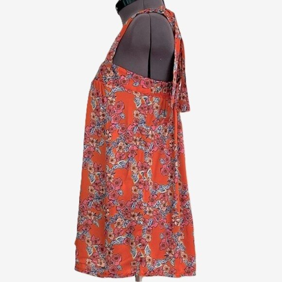 FRNCH Paris Vera Giliola Floral Tie Shoulder Camisole Top Size L - Picture 4 of 15